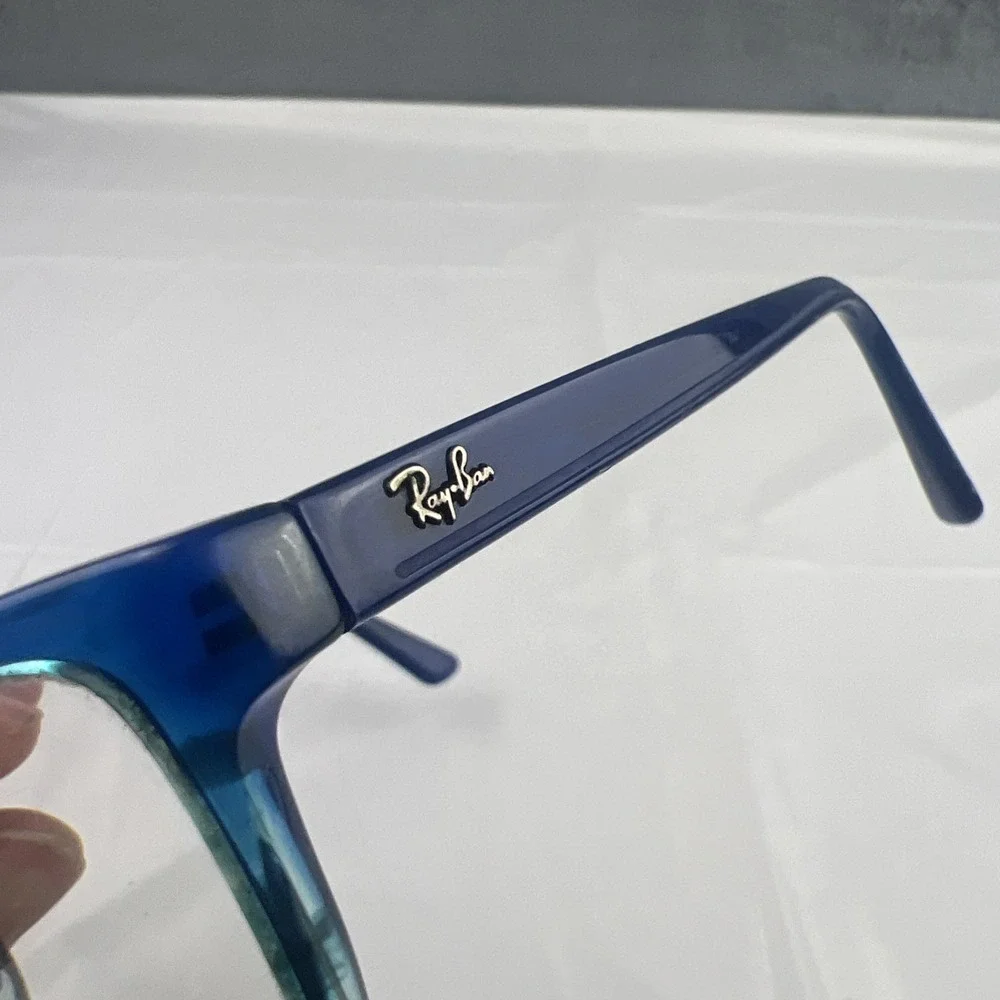 Ray-Ban RB1536 3731 Optics Kids Eyeglasses Blue Striped 48-16-130 FRAMES ONLY #2